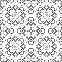 Repeating patterns of lines.  Black and white pattern for web page, textures, card, poster, fabric, textile.