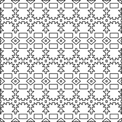 Repeating patterns of lines.  Black and white pattern for web page, textures, card, poster, fabric, textile.
