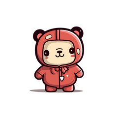 cute cartoon colorful teddy bear type 9