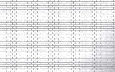 white brick texture wall background. pattern backdrop