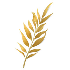 Vector Tropical Leaf. Isolated Exotics. Botanical illustration