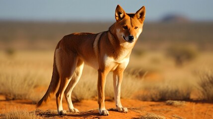 dingo in the savannah generative ai