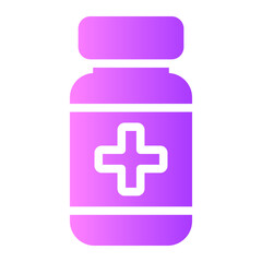 medicine gradient icon