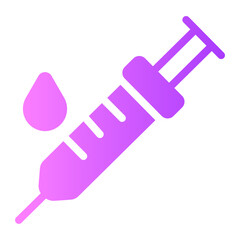 syringe gradient icon