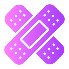 plaster gradient icon