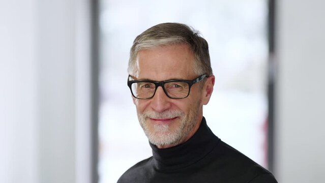 Testimonial portrait of smiling architect and interior designer