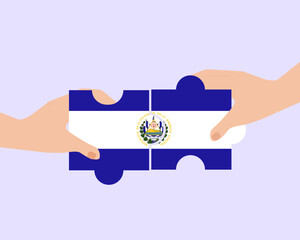 Solidarity and togetherness in El Salvador, people helping each other, unity and help