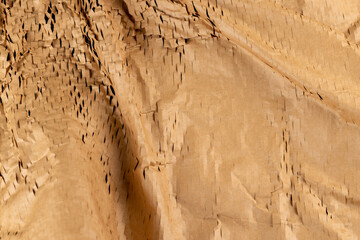 Decorative craft paper with cuts for packaging and decoration