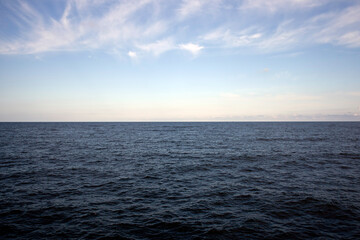 Obraz premium Waves on the Baltic Sea in summer