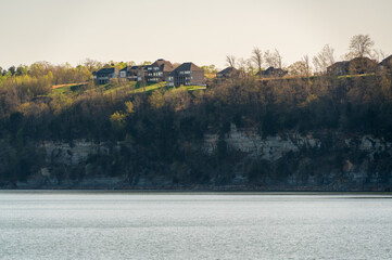 Cliffs at Waitsboro Recreation Area, Lake Cumberland