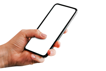 a phone iphone on a transparent background in PNG format