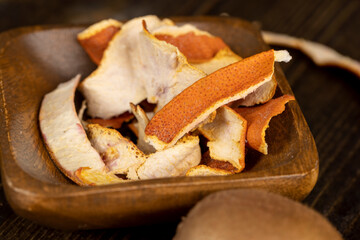 red sweet orange on the table, cooking