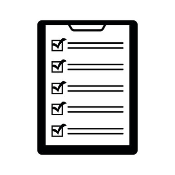 recommend clip art: Checklist icon with check marks. Checklist with check marks. Clipboard with checklist and check marks. Business document with check marks