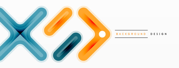 Minimal geometric background cross line. Design for wallpaper, banner, background, landing page, wall art, invitation, prints, posters