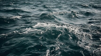 Fototapeta premium especially point by point photo ocean water. Creative resource, AI Generated