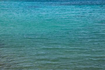 Crystal clear turquoise water of - Sardinia