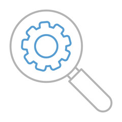 Searching tools vector icon