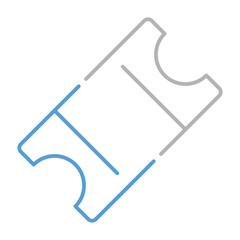 ticket vector icon