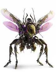 des nano robots tueurs inspirés de la science-fiction et de la biologie des insectes. Ces minuscules robots sont équipés d'une technologie de pointe, leur permettant de voler, de ramper et de creuser 