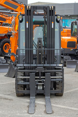 Forklift Construction Site © markobe