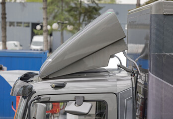 Truck Cabin Roof Spoiler Aerodynamic