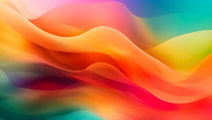 Fototapeta premium Abstract wallpaper with a captivating and colorful fluid pattern
