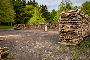 Brennholzlager