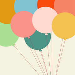Balloons Card