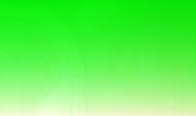 Green gradient background, Green banner. plain empty pattern template, Suitable for flyers, banner, social media, covers, blogs, eBooks, newsletters or insert picture or text with copy space