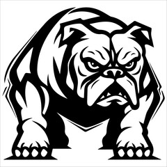 english bulldog portrait