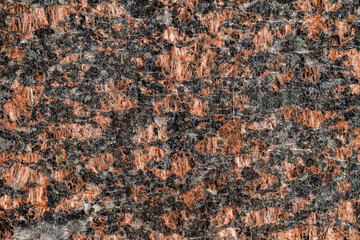 Marble surface is black and orange, uniform texture background