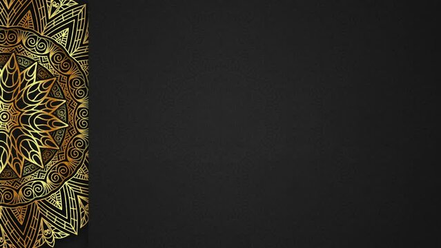 background Gold Black