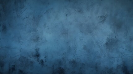 Fototapeta na wymiar Abstract grunge texture blue navy dark stucco background - wallpaper