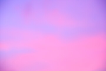 clouds in the purple evening sky