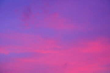Fototapeta premium clouds in the purple evening sky