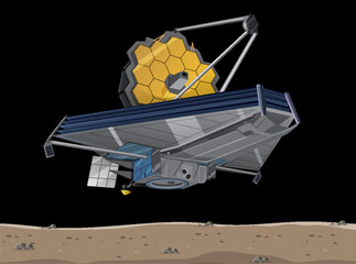 James Webb Telescope in Space