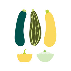 Carrots, beetroots, onions hand drawn illustration. Cartoon style flat design, isolated vector. Summer, autumn harvest, farmer market print element, farming, gardening, healthy vegetarian food