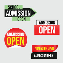 Admission Open Design for Social Media and school posts