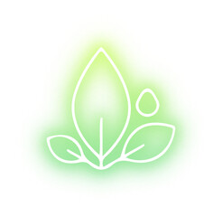 Collection of nature neon