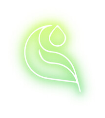 Collection of nature neon