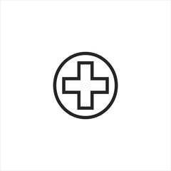 Fototapeta premium medis icon. single icon isolated white background.EPS 10 For Website Mobile UI/UX