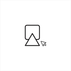 sign icon. single icon isolated white background.EPS 10 For Website Mobile UI/UX