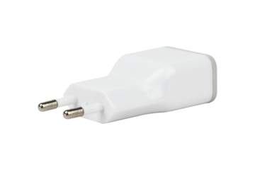 charger box, charger unplugged, charger adapter from mains to usb