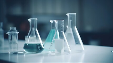 Laboratory science background 