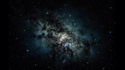 Fototapeta premium space and galaxy. Generative AI