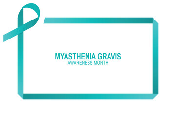 Myasthenia Gravis Awareness Month background.