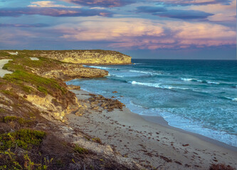 Sunset over Pennington Bay, Kangaroo Island, South Australia