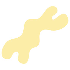 Hand Drawn Organic Shape 