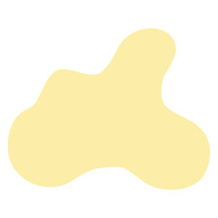 Hand Drawn Organic Shape 