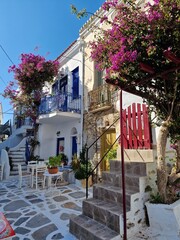 Beautiful streets of Tinos